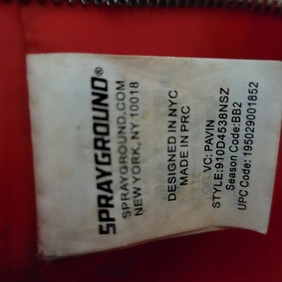 SPRAYGROUND Limited EDITION Rose Money Check Duffle NEW MONEY Jet Setter collect - Picture 8 of 13